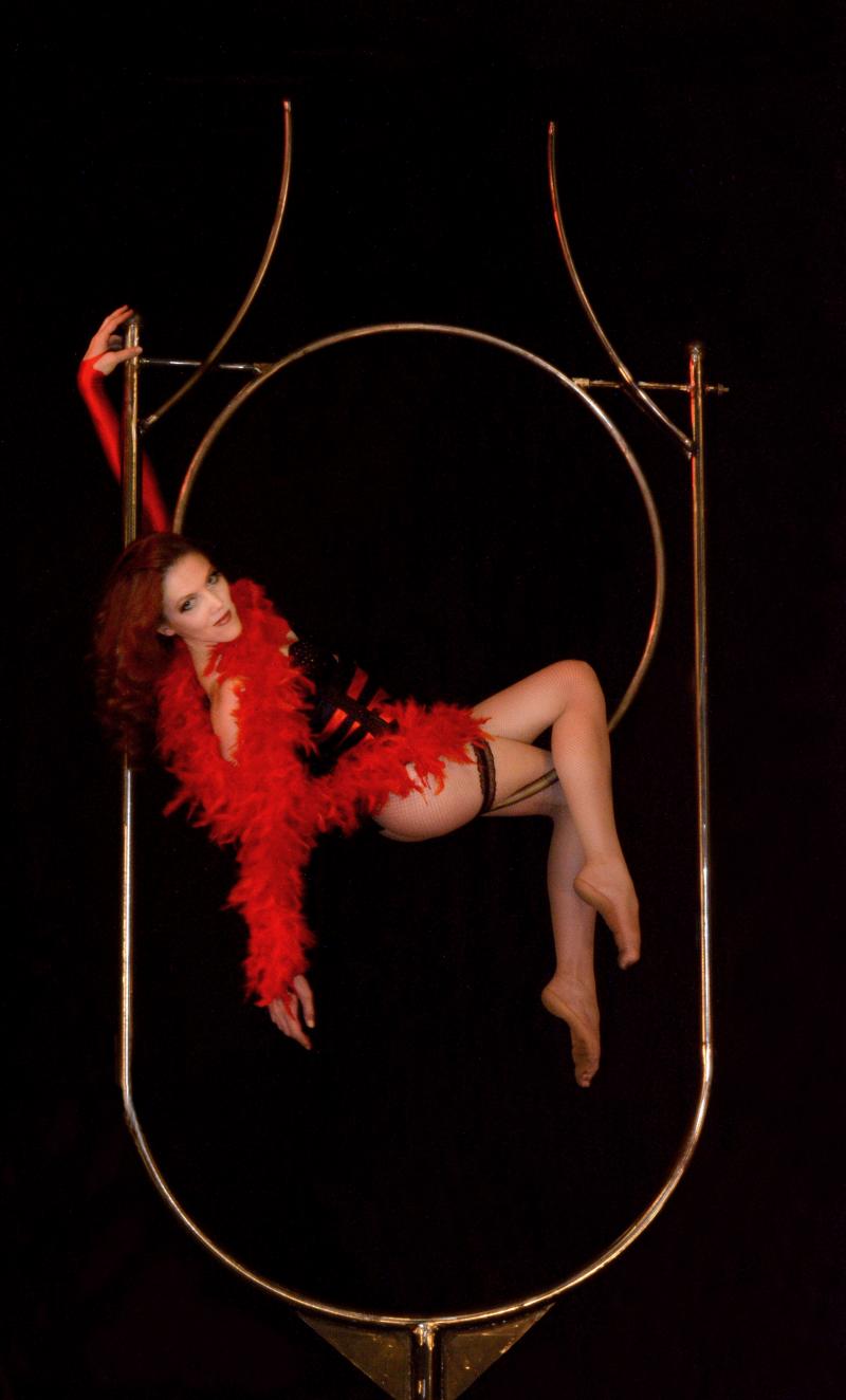 Custom Aerial Standing Hoop Prop. Solo and/or Duo.